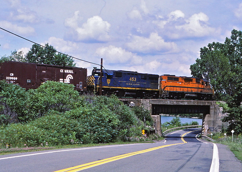 Guilford east of Johnsonville, NY The GreatRails North American Railroad Photo Archive