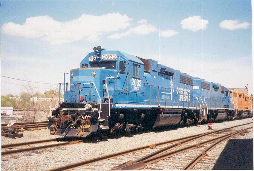 LLPX 2032 Ex Conrail At The P W Shop The GreatRails North American