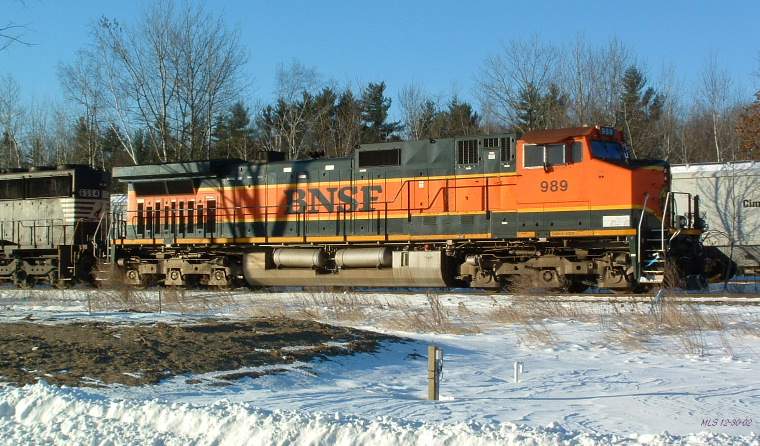 Bnsf At Bow Nh The Greatrails North American Railroad Photo Archive