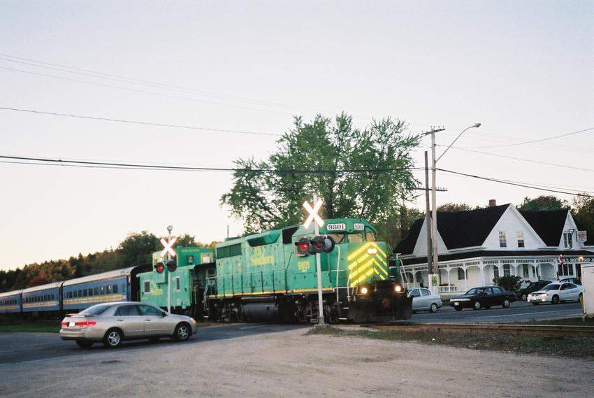 Passenger extra through Harvey Station, New Brunswick The GreatRails