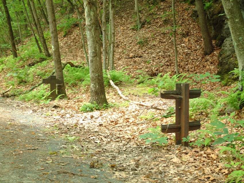 Rail Racks on the old HP&F in Vernon, CT. The GreatRails North