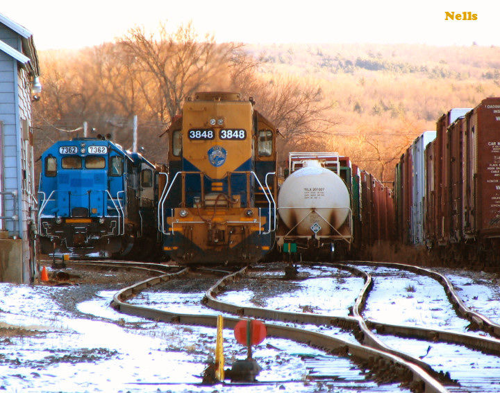 NECR yard at Palmer MA The GreatRails North American Railroad Photo