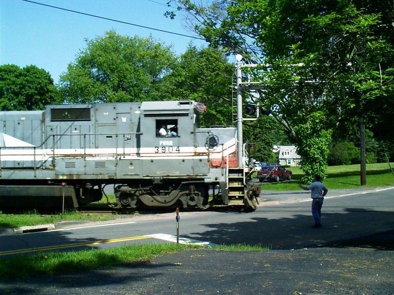 Providence & Worcester 3904 in Middletown, Connecticut. The