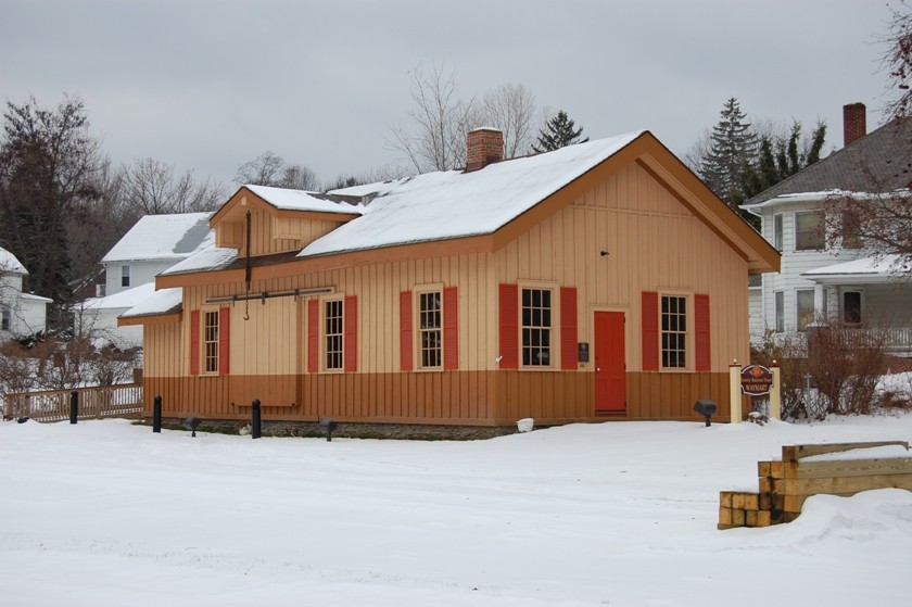 D&H Gravity Railroad Station at Waymart, PA The GreatRails North