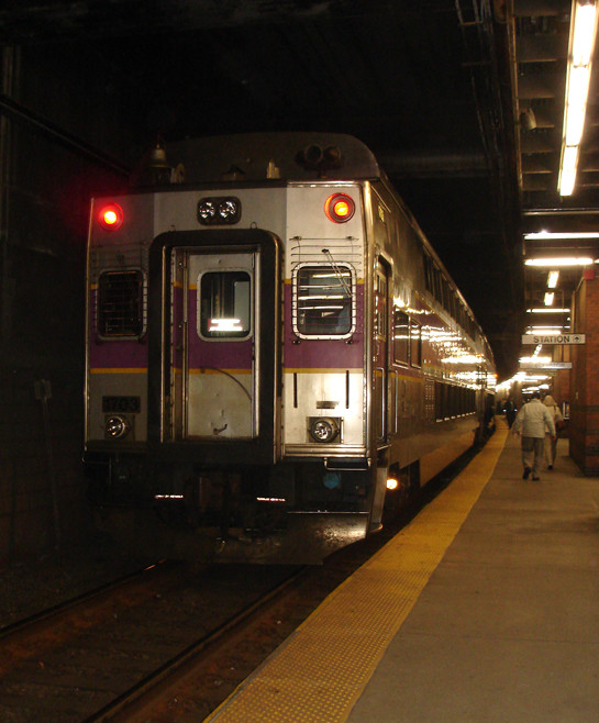 At Back Bay Station 1 The GreatRails North American Railroad Photo