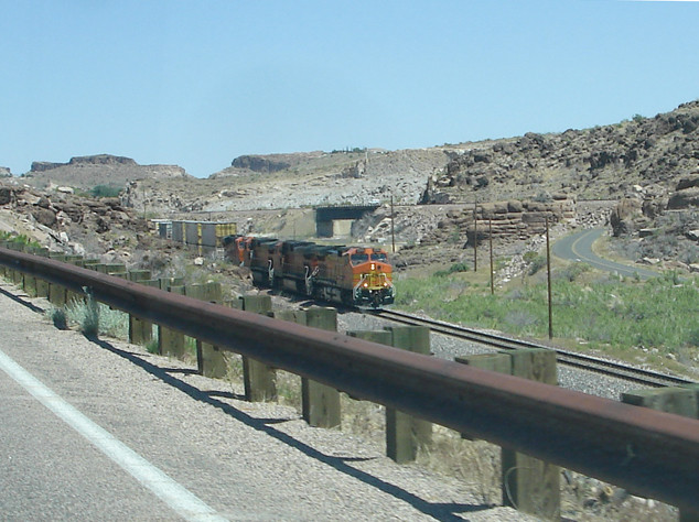 Westbound In Kingman Canyon: The Greatrails North American Railroad 