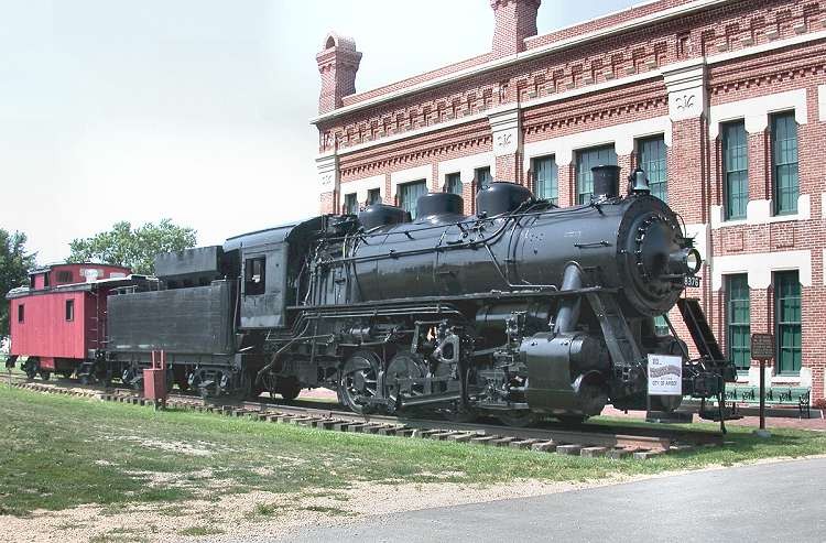 Grand Trunk Western 0-8-0 8376, Amboy, Illinois, July 2006