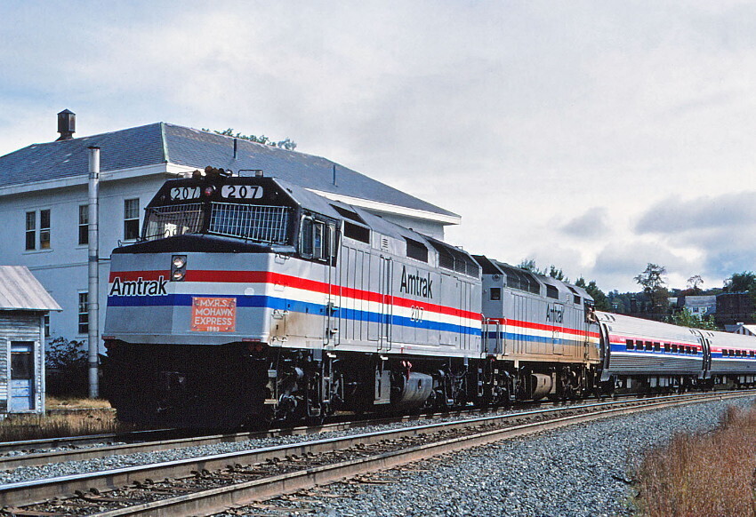 Amtrak Greenfield, Ma. The GreatRails North American Railroad Photo