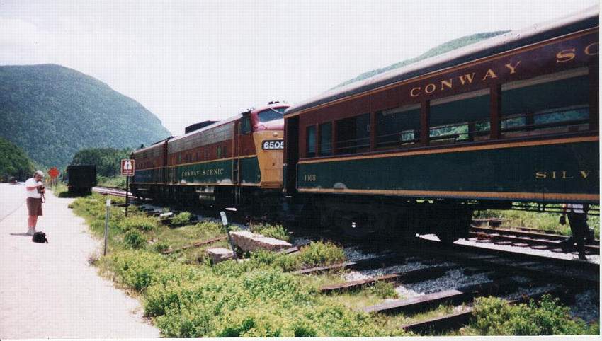 the Notch train at Crawford station: The GreatRails North American ...