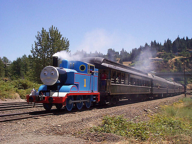 A Day Out With Thomas: The GreatRails North American Railroad Photo Archive