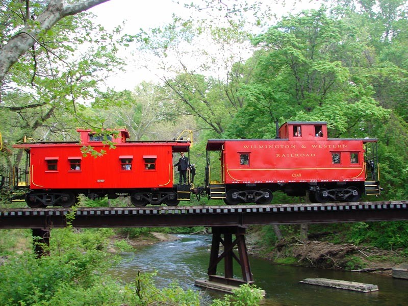 End of special consist on the Wilmington & Western Railroad: The ...