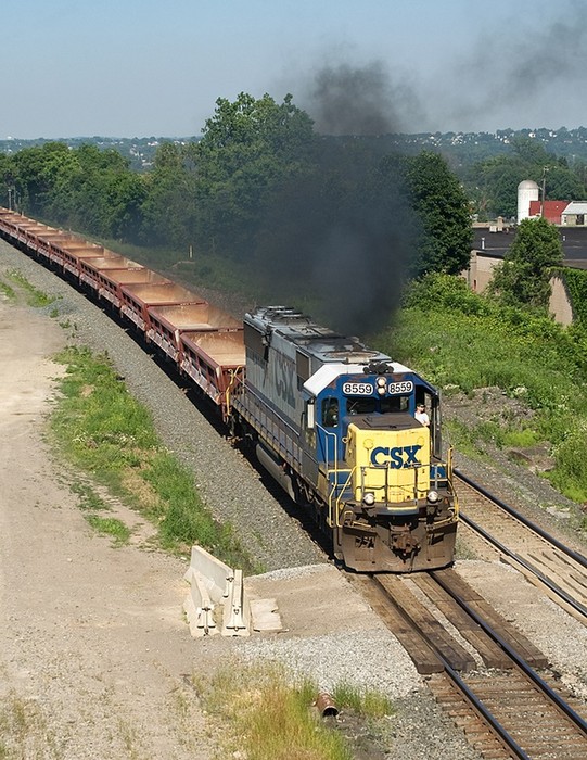 CSX 8559 On WO5511: The GreatRails North American Railroad Photo Archive
