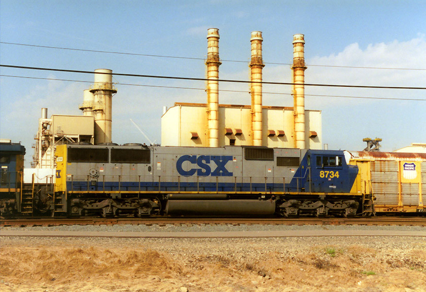 CSX 8734: The GreatRails North American Railroad Photo Archive