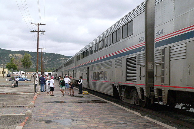 Rr Raton Fresh air break at Raton, NM: The GreatRails North American Railroad ...