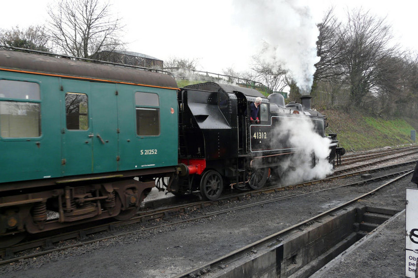 41312 at Ropley: The GreatRails North American Railroad Photo Archive