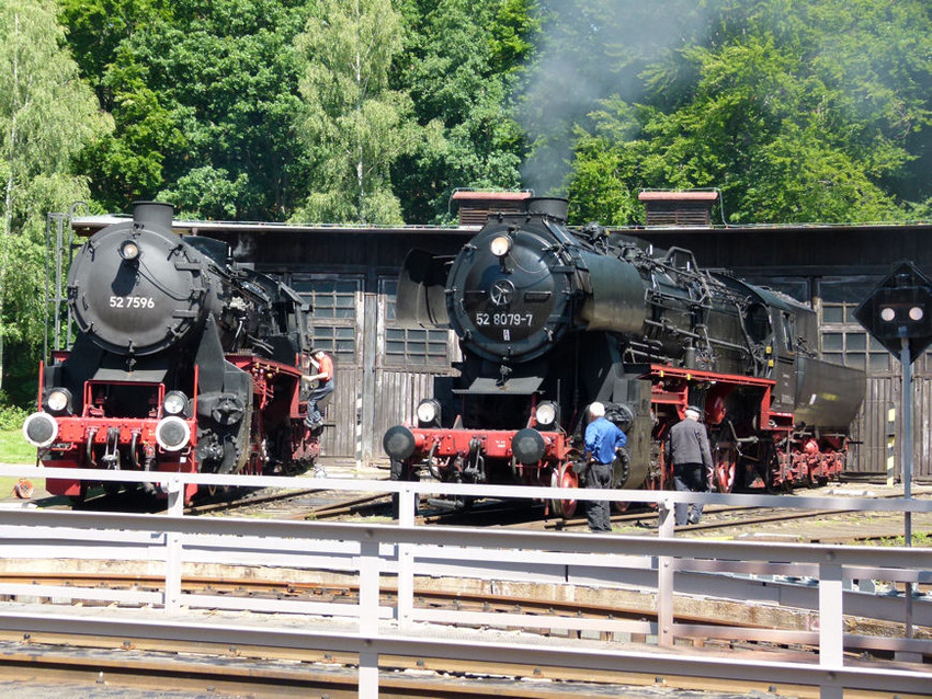 Two German decapods: The GreatRails North American Railroad Photo Archive