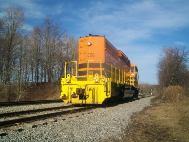 B&P #3328 Machias Jct, NY: The GreatRails North American Railroad Photo ...