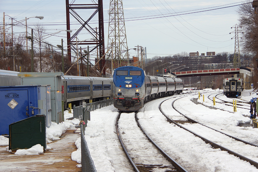 Amtrak Train 280 at Poughkeepsie: The GreatRails North American ...