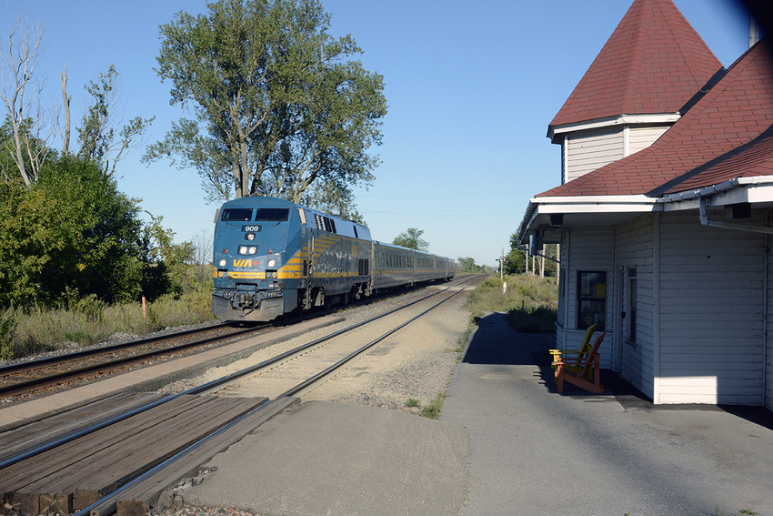 VIA Train 67 at Gananoque, Ontario: The GreatRails North American ...