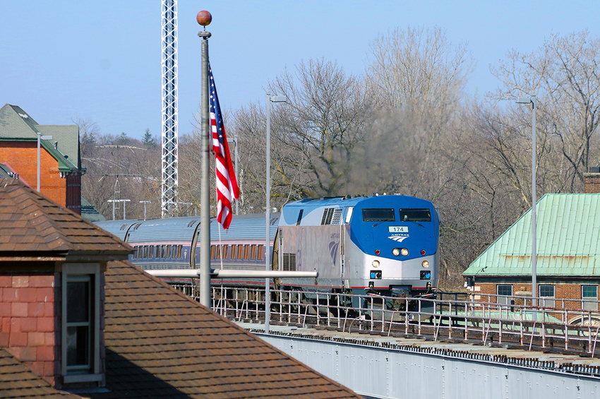 Amtrak's Maple Leaf at Niagara Falls: The GreatRails North American ...