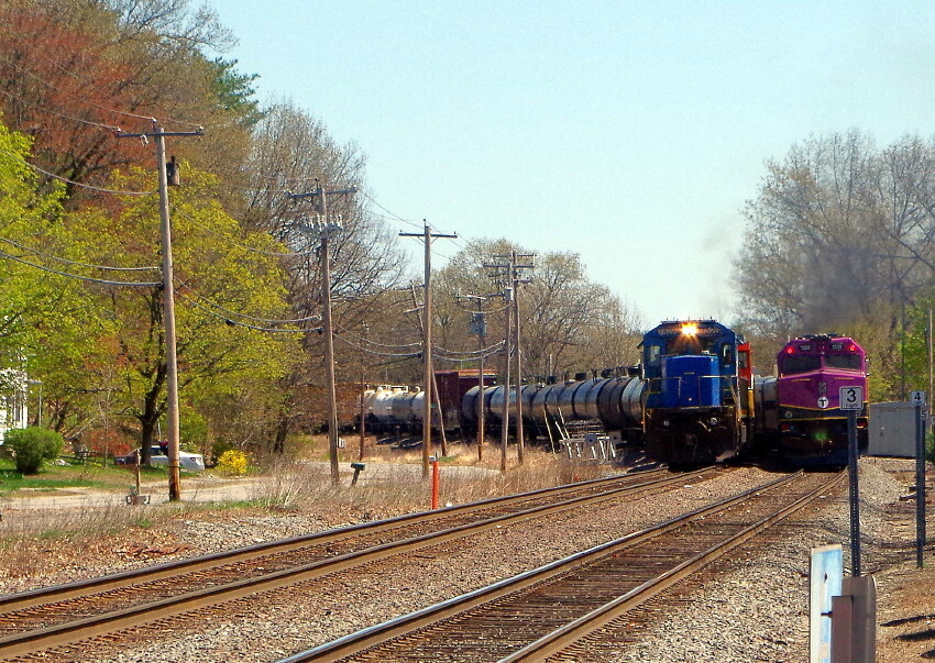 Berkshire & Eastern + MBTA @ Shirley, Ma.: The GreatRails North ...
